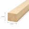 Faanyag szerkezethez lucfenyőből 43x43 mm Faanyag szerkezethez lucfenyőből 43x43 mm
