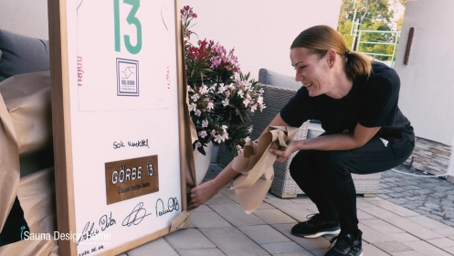 Görbicz Anita - Exkluzív személyre szóló ajándék az iSauna Design manufaktúrától Görbicz Anita - Exkluzív személyre szóló ajándék az iSauna Design manufaktúrától