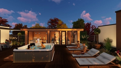 Wellness terasz Wellness terasz