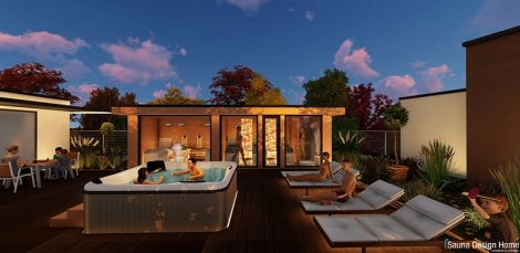 Penthouse wellness terasz Penthouse wellness terasz