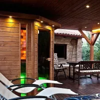 Kültéri wellness szaunaház Kültéri wellness szaunaház