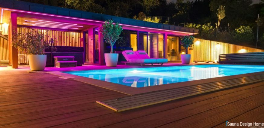 Privát wellness medencével