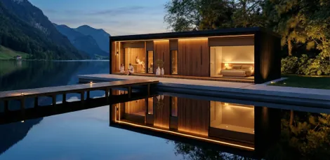 Wellness szaunaház építés