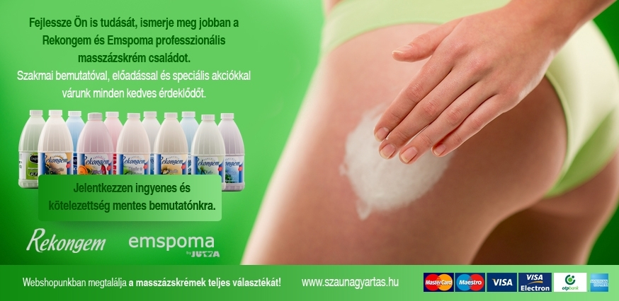 Masszázskrém bemutató
