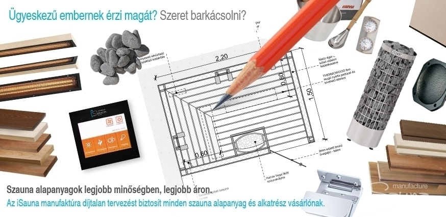 Szauna építése házilag - szauna alapanyagok, szauna kellékek