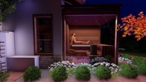 Házi wellness szauna Házi wellness szauna