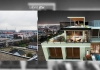 Szauna lounge tetőterasz a Duna parton