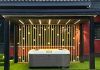 Pergola jakuzzi tető Pergola jakuzzi tető