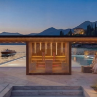 egyedi kültéri wellnessház