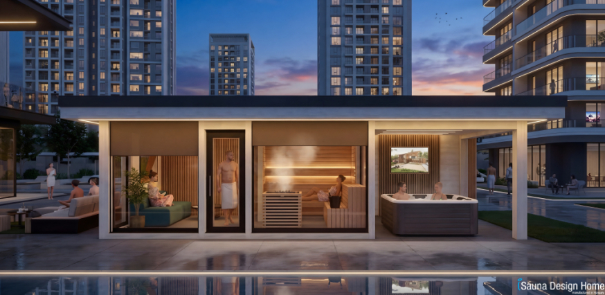 Sky Residence finn szauna ház