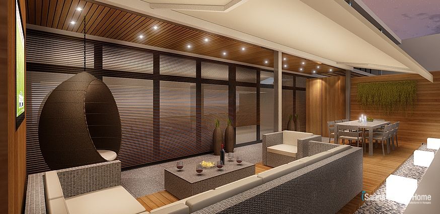 Wellness terasz építés