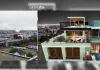 Szauna lounge tetőterasz a Duna parton