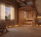 Szauna spa kivitelezés