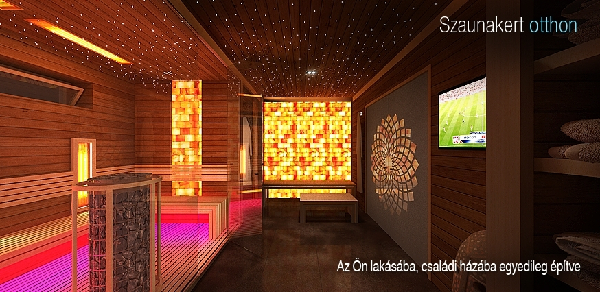 Szaunakert Wellness otthon